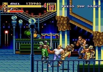 Streets of Rage 2 - Axel Stone in the streets